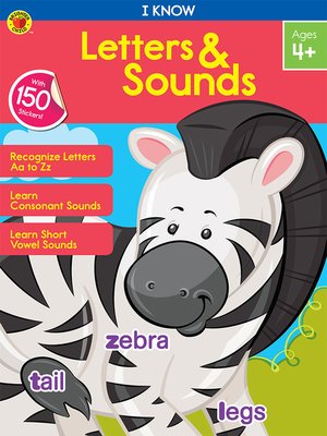 cover image of I Know Letters & Sounds